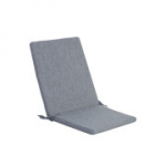 Kėdės užvalkalas su atlo&scaron;u SIMPLE GREY, 42x90x3cm, pilkas, 100% poliesteris, audinys 757