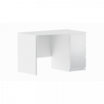 &bdquo;Cosmo&ldquo; kompiuterio stalas su 3 stalčiais, baltas (COS-09)