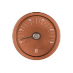 RENTO varinis pirties termometras, 15 cm skersmens