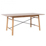 Valgomojo stalas EMERALD 180x90xH75cm, pilkas