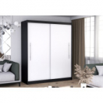 Idzczak Spinta RICO 204 cm Juodai Balta + LED profilis 200