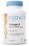 Omega-3 fiskeolie &ndash; 1000 mg (citron) &ndash; 120 &scaron;lapių kapsulių