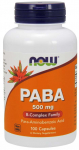 PABA &ndash; 500 mg &ndash; 100 kapsulių