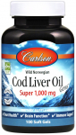 Wild Norwegian Cod Liver Oil Gems &ndash; 1000mg &ndash; 100 mink&scaron;tųjų želė
