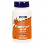 Pantothensyre &ndash; 500 mg &ndash; 100 kapsulių