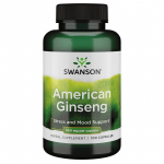 Swanson &ndash; Amerikansk Ginseng 550 mg, 100 kapsulių