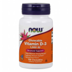 Tyggetabletter &ndash; vitamin D3, 1000 IE &ndash; 180 tyggetabletter