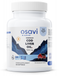 Norsk Torskeleverolie &ndash; Softgels su citrinos skoniu &ndash; 60 softgels