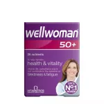 Vitabiotics &ndash; Wellwoman 50+ &ndash; 30 tablečių