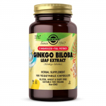 Solgar &ndash; Ginkgo biloba lapų ekstraktas &ndash; 180 kapsulių