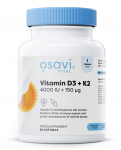 Vitamin D3 + K2 &ndash; Vitaminų kompleksas &ndash; 60 kapsulių