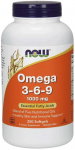 Omega 3-6-9 &ndash; 1000 mg &ndash; 250 bl&oslash;de kapsler