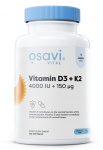 Vitamin D3 + K2 &ndash; Vitaminų kompleksas &ndash; 60 kapsulių