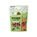 Mr. Bandit STEAKS su triu&scaron;iena ir antiena : Skanėstų pakuočių svoriai - 500 g