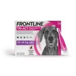 FRONTLINE TRI-ACT užla&scaron;inamasis tirpalas nuo parazitų &scaron;unims, 20-40 kg, N3 : Kiekis - 1 vnt.