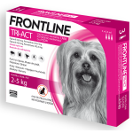 FRONTLINE TRI-ACT užla&scaron;inamasis tirpalas nuo parazitų &scaron;unims, 2&ndash;5 kg, N3 : Kiekis - 1 vnt.