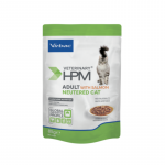 Virbac Adult Neutered Cat Salmon gulia&scaron;as su la&scaron;i&scaron;a katėms 12x85g : Kiekis - 1 vnt.