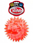 PETNOVA žaislas &scaron;unims spygliuotas guminis kamuolys, 7.5cm : Kiekis - 1 vnt.