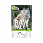 Raw Paleo Cat Adult Game pouch konservai katėms su žveriena : Konservų pakuotės - 100 g