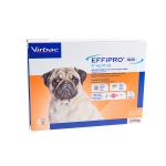 EFFIPRO DUO 67mg užla&scaron;inamasis tirpalas &scaron;unims 2-10kg, N4 : Kiekis - 1 vnt.