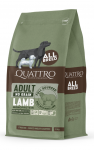 Quattro all breed adult sausas begrūdis vieno baltymo maistas &scaron;unims su ėriena : Sauso maisto pakuotės - 12 kg