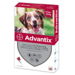 ADVANTIX la&scaron;ai &scaron;unims nuo blusų ir erkių, 10-25kg, N4 : Kiekis - 1 vnt.