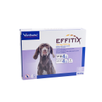 EFFITIX M 134 mg/1200 mg užla&scaron;inamasis tirpalas &scaron;unims 10-20kg, N4 : Kiekis - 1 vnt.