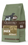 Quattro all breed adult sausas begrūdis maistas &scaron;unims su antiena : Sauso maisto pakuotės - 3 kg