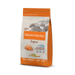 Nature's Variety Original Sterilized Cat maistas sterilizuotoms katėms su la&scaron;i&scaron;a : Sauso maisto pakuotės - 1,25 kg
