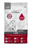 Platinum Adult sausas maistas &scaron;unims su ėriena : Sauso maisto pakuotės - 1.5 kg