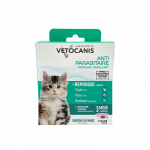 Vetocanis antkaklis nuo erkių kačiukams, iki 9 mėn., 35 cm : Kiekis - 1 vnt.