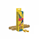 RIO lazdelės su medumi banguotosioms papūgėlėms ir egzotiniams pauk&scaron;čiams, 2x40 g : Kiekis - 1 vnt.