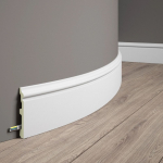 Lanksti grindjuostė lenktoms sienoms MD358F FLEX, Mardom Decor (200&times;11,7&times;1,4 cm)