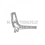 De&scaron;inysis priekinio žibinto laikiklis Microcar MGO6 / Due6