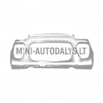 Priekinis bamperis Microcar Du&eacute;6/Mgo6 (perlamutrinės baltos spalvos)