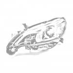Priekinis kairės pusės žibintas Ligier JS50 / JS50L Ph2 / Ph3