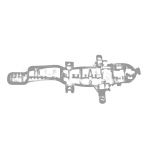 Vidinė kairės pusės durų rankena Ligier JS50 / JS50L / JS60