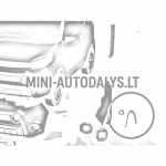 &Scaron;oninis sijonas priekinis sparnas de&scaron;inysis Aixam Vision Crossline