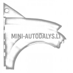 Priekinis de&scaron;inysis sparnas Microcar MC1 / MC2