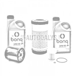 Filtrų paketas Aixam Kubota Z482 + 2 litrai variklinės alyvos
