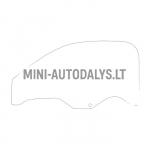 Kairės pusės durų langas Microcar Dėl