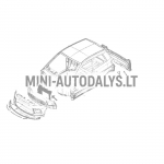 Radiatoriaus dangtelis Ligier IXO