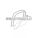 Langų kreipiančioji guma kairė Microcar MGO1 / MGO2 / M8