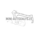 Galinis bamperis Ligier JS50/JS50L Ph2/Ph3 Sport (grafito pilka)