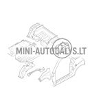 Kairiojo galinio rato arka Ligier JS50 / JS50L Ph1