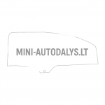 De&scaron;iniųjų durų langas Microcar MC1 / MC2 / Due1