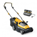STIGA Collector 136e Kit 20V*2Ah akumuliatorinė vejapjovė