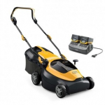 STIGA Collector 140e Kit 20V*4Ah akumuliatorinė vejapjovė