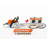 STIHL MS 261 benzininis pjūklas + DOVANA