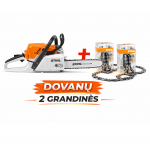 STIHL MS 231 benzininis pjūklas + DOVANA
